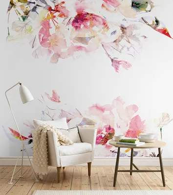 Produktbild von Coloray Fototapete 290x290 cm Latextapete Magicstick - Blumen