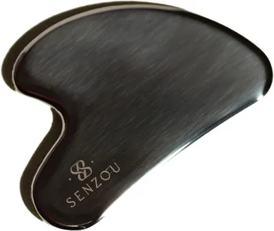 Produktbild von Gua Sha Edelstahl-Gesichtsroller | Gesichtsmassage und Lifting | Hautpflege für strahlende Haut und definierte Gesichtskonturen