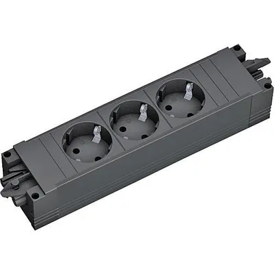 Produktbild von BACHMANN STEP BASE 3xCEE7/3 GST18, schwarz