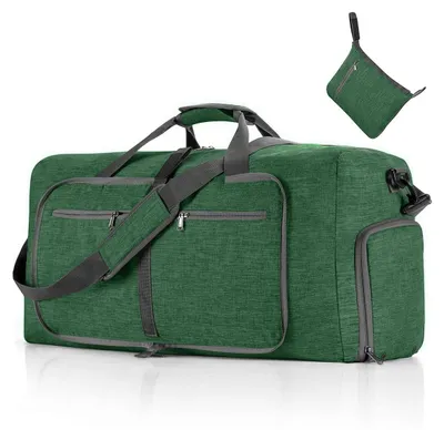 Immagine prodotto di Omgoods - Borsa sportiva pieghevole grande con scomparto per scarpe