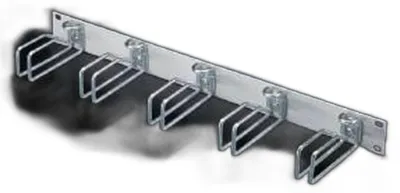 Productafbeelding van Rittal 7257100 Rangierpanel Rittal 2HE HxT 85x125mm RAL 7035 Stahlbügel