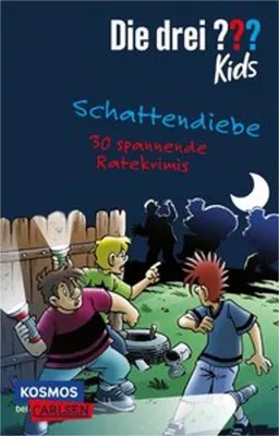 Immagine prodotto di Die drei ??? Kids: Schattendiebe. 30 spannende Ratekrimis!