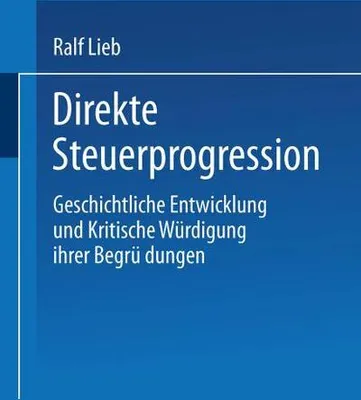 Obrázok produktu pre Direkte Steuerprogression