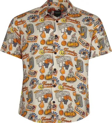 Produktbild von Looney Tunes Kurzarmhemd Herren Allover - Hawaii multicolor M