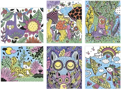 Productafbeelding van Janod Schilderen: Magisch dierenatelier - Slaapwel! - Creatieve set