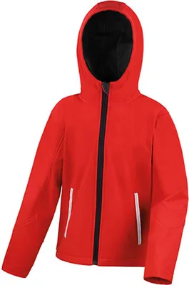 Zdjęcie produktu dla Kurtka Soft Shell z kapturem Result Core Junior TX Performance
