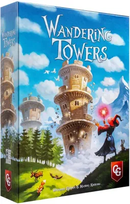 Immagine prodotto di Wandering Towers - Gioco da tavolo - Edizione inglese