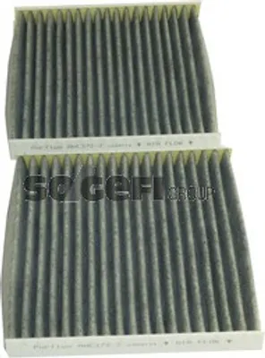 Produktbild von PURFLUX AHC372-2 Innenraumfilter Pollenfilter für BMW X3 (F25) Aktivkohle