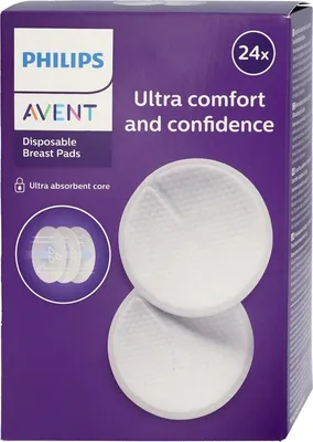 Obrázok produktu pre Philips AVENT Vloky do podprsenky jednorazov 24 ks