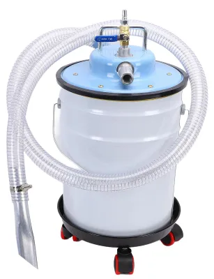 Imagen del producto de Aspiradora para polvo, con motor neumático, de 20 litros de capacidad, para uso en seco y húmedo