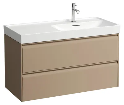 Image de LAUFEN MEDA Meuble sous-lavabo, 2 tiroirs, système de rangement inclus, pour H817117, 984x448x515mm, H4217420114651