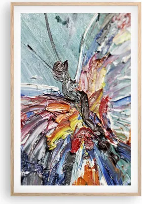 Produktbild von Gerahmtes Poster - Rahmen in heller Eiche - Vogel Natur Farbe - 61x91,5 cm - Wand Bild - Wanddeko - Wandbilder - Wandposter - Bilderrahmen - Bilder - Kunstdruck - Wandbild - P2NPA61x91-3594