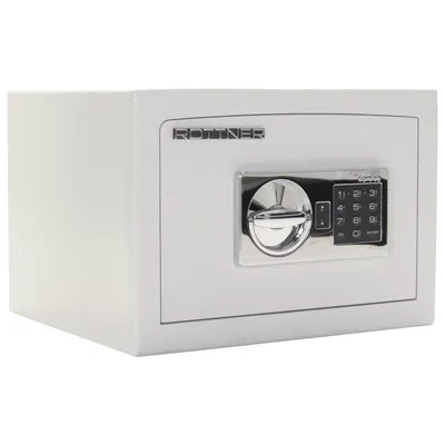 Obrázok produktu pre Rottner Fifty EL nábytkový elektronický trezor sivý | 	Elektronický zámok | 36 x 25 x 31 cm