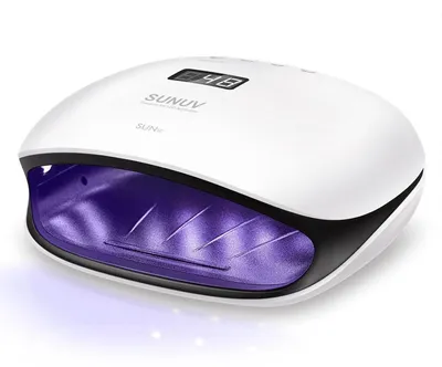 Produktbild von SUNUV UV LED Lampe für Gelnägel LED Nageltrockner mit 4 Timer LCD Anzeige Infrarot Sensor und Doppelgeschwindigkeits Härtungslampe Schwarz