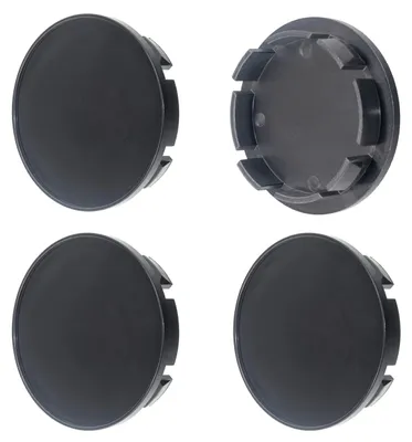 Immagine prodotto di Set di 4 tappi mozzo, diametro 63 mm, colore nero