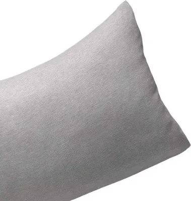 Productafbeelding van Famanu kussensloop voor zijslapers - antraciet - 30 x 130 cm