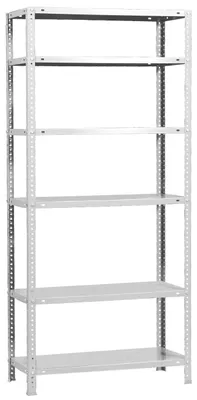 Image de Etagère Légère Avec Vis Comfort Mini 6/300 Blanc Blanc 2000x800x300 - Simonrack