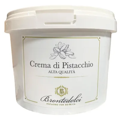 Produktbild von Brontedolci Pistaziencreme 500 g – 40 % Pistazien Aufstrich Sizilien Italien pistacchio