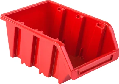 Obrázek produktu pro Skladovací box s displejem Třídicí box Skladovací box Stohovací box Červený skladovací systém NP4