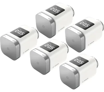 Produktbild von Smart Home Heizkörper-Thermostat II [+M] Sparbundle (weiß, 5er Pack)