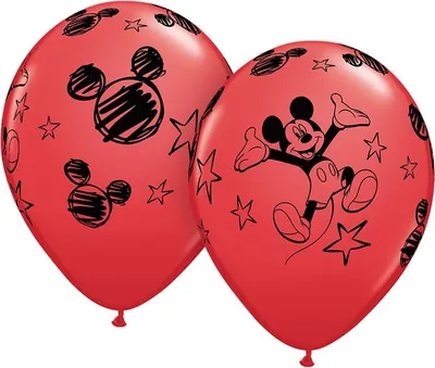 Image de Ballons de fête en latex - Mickey Mouse 30 cm - 6 pcs