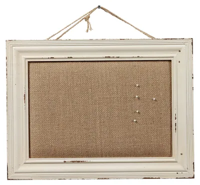 Zdjęcie produktu dla Tablica korkowa z ramą drewnianą 40 x 30 cm