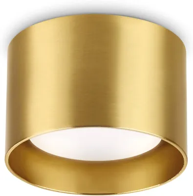Obrázek produktu pro Ideal Lux 285238 SPIKE stropné bodové svietidlo 1xGX53 D100mm saténová mosadz
