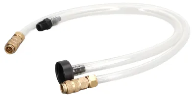 Image de Kit de tuyau de purge et de remplissage d'huile avec raccord en PVC et laiton pour système de direction hydraulique Seastar