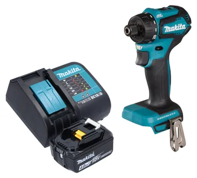 Obrázek produktu pro Akumulátorová vrtačka Makita DDF 083 SM1 18 V 40 Nm 1/4'' bez kartáčů + 1x akumulátor 4,0 Ah + nabíječka