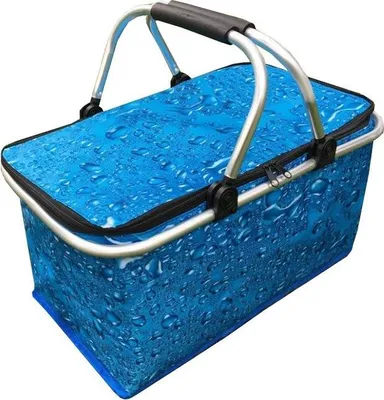 Immagine prodotto di Cestino termico pieghevole per la spesa, picnic 47x27x23cm KP01WOD