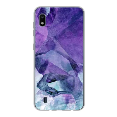 Produktbild von MuchoWow® Handyhülle Schutzhülle Hülle für Samsung Galaxy A10 Mineralien - Naturstein - Kristalle Silikon Softcase Handy Hülle - Schutzhülle