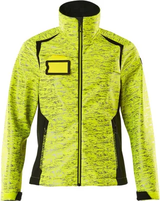 Produktbild von MASCOT 19212-291-1709-XL, Jacke, Frau, Schwarz, Gelb, XL, 104 cm, Polyester