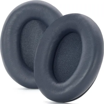 Image de INF 2 Coussinets d'oreille en cuir d'agneau pour Sony WH-1000XM4 Bleu