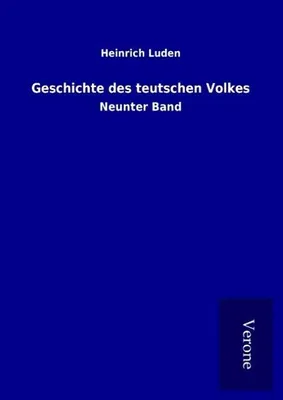 Produktbild von Geschichte des teutschen Volkes