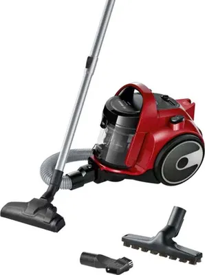 Produktbild von Bosch BGC05A322 Aspiradora Ciclónica Trineo sin Bolsa Negra/Roja
