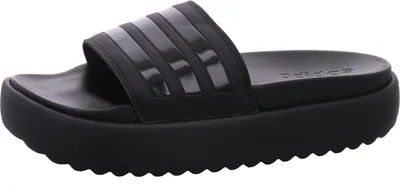 Produktbild von adidas Adilette Platform Damen Pantolette in Schwarz, Größe 6