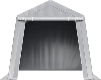 Productafbeelding van Gereedschapsschuur Grijs - 243,8 x 243,8 x 229 cm - PE Zeildoek