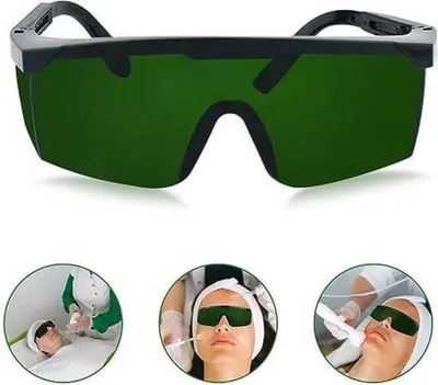 Produktbild von 1 Stück Schutzbrille Laserschutzbrille, IPL Brille E-Licht Haarentfernungsbrille Laserschutzbrille