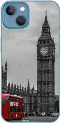 Produktbild von König Design Hülle kompatibel mit Apple iPhone 14 Plus Kunststoff Soft Handyhülle - Handy Case Big Ben