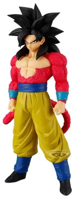 Image de Banpresto Dragon Ball GT, collection "Solid Edge Works", figurine Super Saiyan 4 Son-Goku, 21 cm