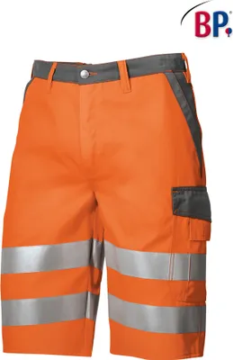 Produktbild von BP® Shorts - warnorange/dunkelgrau - 46n