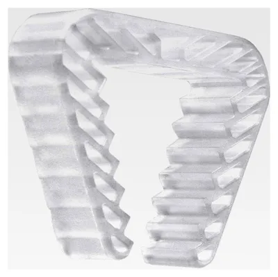 Produktbild von Fensterklammer, transparenter Fensterstopper aus Kunststoff - geeignet für Fensterrahmen von 3 bis 5 cm - Verhindert das Schließen von Fenstern beim Lüften - 1 Stück