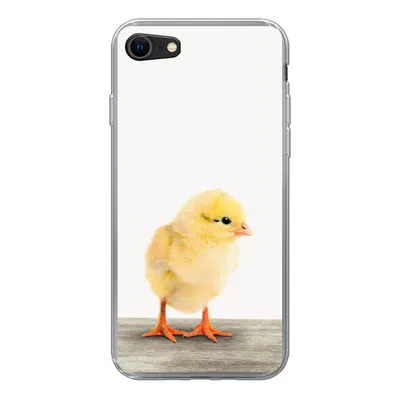 Produktbild von MuchoWow® Handyhülle Schutzhülle Hülle für iPhone SE 2022 Küken - Tiere - Jungen - Mädchen - Kinder Silikon Softcase Handy Hülle - Schutzhülle