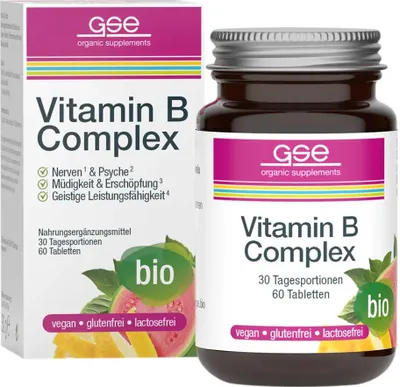 Produktbild von Gse Vitamin B Complex  Tabletten 60 St