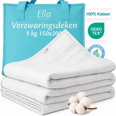 Obrázek produktu pro Závažná přikrývka, 9 kg, rozměry 150 x 200 cm, pro spánek