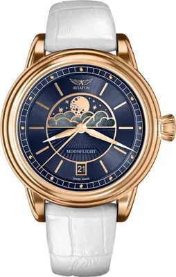 Obrázok produktu pre Dámske hodinky Aviator V.1.33.2.256.4 WM white