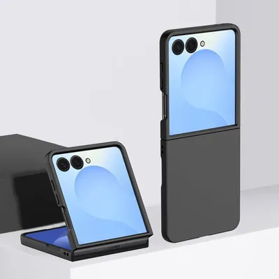 Produktbild von Mobigear Colors  Samsung Galaxy Z Flip 7 Hülle Hardcase Backcover - Schwarz