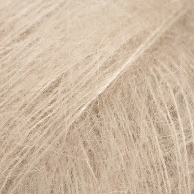 Produktbild von DROPS Silk Mohair 54 Handstrickgarn Mohair Seide 25 g 210 m Heller Sand