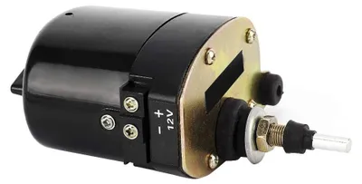 Productafbeelding van Ruitenwissermotor 12 V - Hoogwaardige Aftermarket - Vervang OE 01287358/7731000001/0390506510 - Geschikt voor Tractor - Hoge Sterkte - Lange Levensduur - Wissermotor