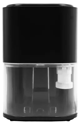 Produktbild von Elektrischer Luftentfeuchter - 2 l Raumentfeuchter für kleine Räume 11–20 m² - 7-farbige LED-Stimmungslicht/Nachtlicht - Leise 42 W 100–240 V - EU-Stecker - Schwarz